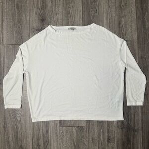 All Saints White Long Sleeve